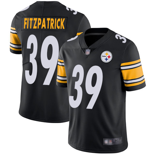 Youth Pittsburgh Steelers Football 39 Limited Black Minkah Fitzpatrick Home Vapor Untouchable Nike NFL Jersey